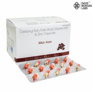 Carbonyl Iron, Folic Acid, Vitamin B12 & Zinc Capsules