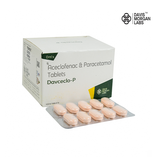ACECLOFENAC 100 MG +PARACETAMOL 325 MG | DAVCECLO-P