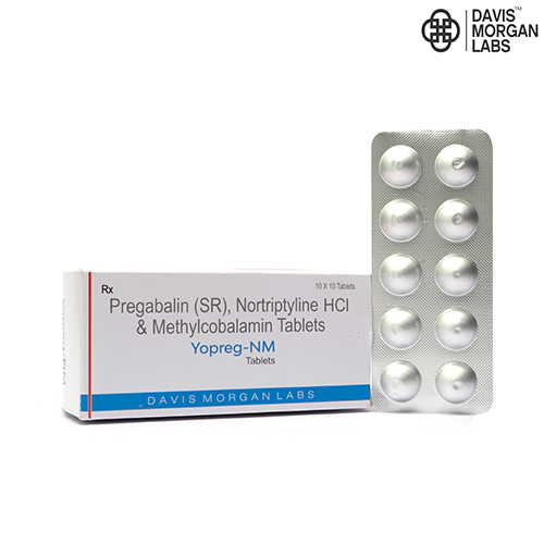 Pregabalin, Nortriptyline HCI & Methylcobalamin Tablets