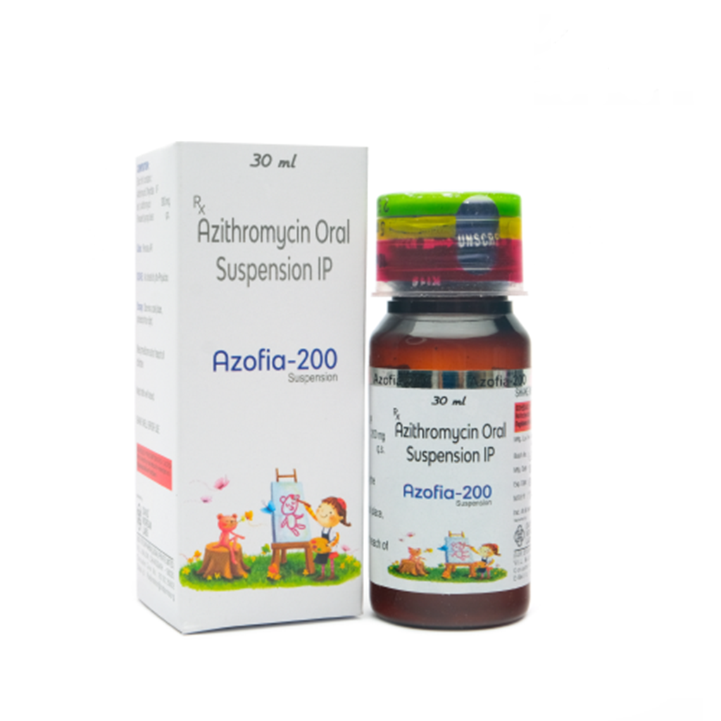 Azithromycin Oral Suspension IP | Azofia-200