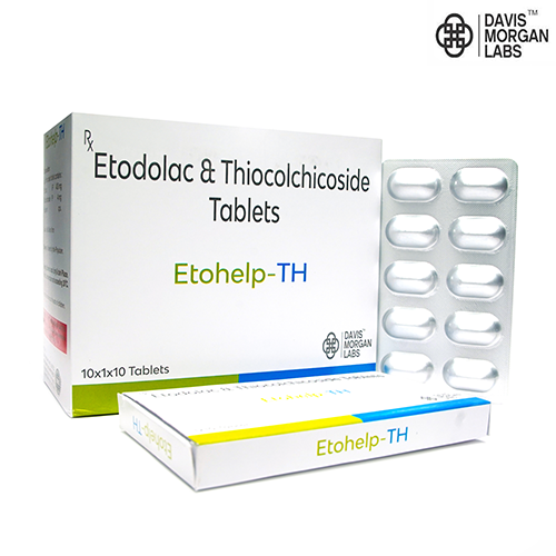 BRAND NAME:  ETOHELP-TH COMPOSITION: ETODOLAC & THIOCOLCHICOSIDE TABLETS | Etohelp-th