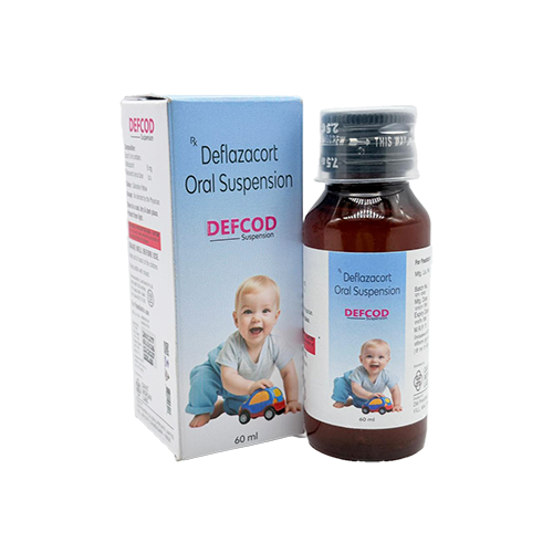 BRAND NAME: DEFCOD COMPOSITION: DEFLAZACORT ORAL SUSPENSION 60ML | Defcod