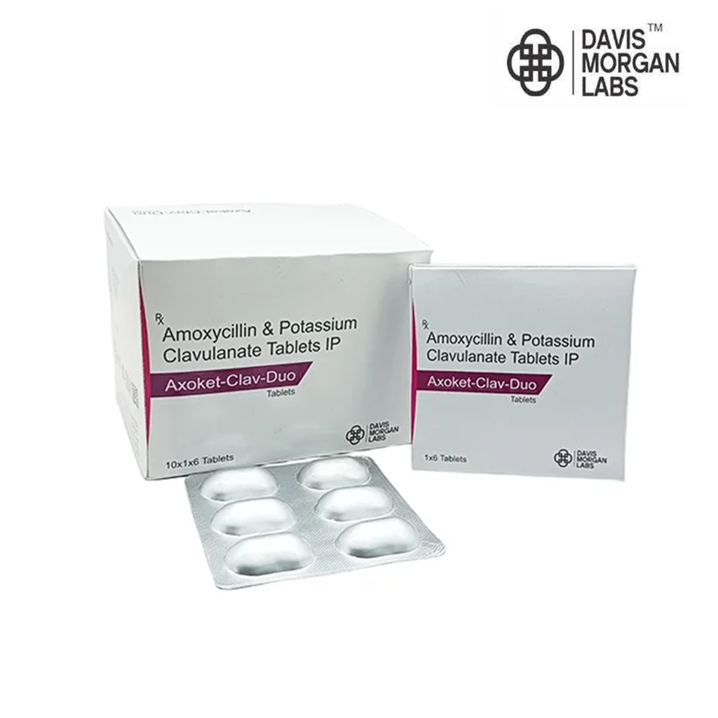 Amoxycillin & Potassium Clavulanate Tablets IP | Axoket-Clav-Duo
