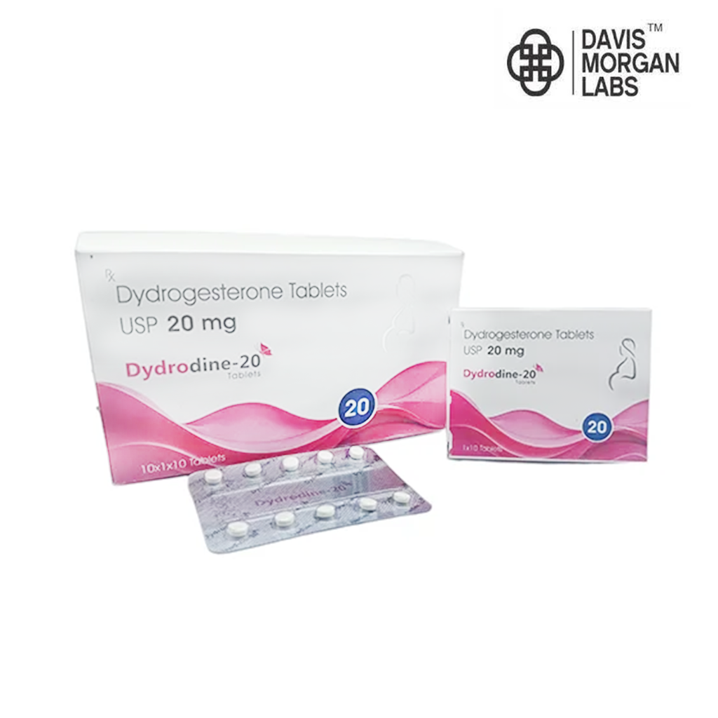 Dydrogesterone Tablets USP 20 mg | Dydrodine-20